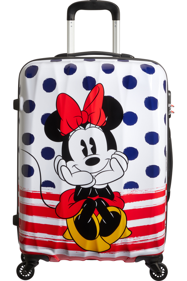 American Tourister Disney Legends Spinner 65cm  Minnie Blue Dots